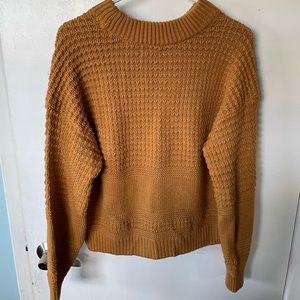 Orange sweater
